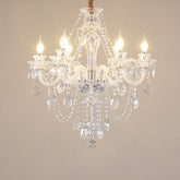 Candlestick Crystal Chandelier