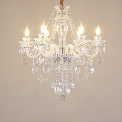Candlestick Crystal Chandelier