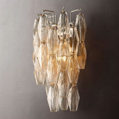 Murano Clear Glass Sconce