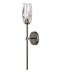 Possini Faceted Clear Crystal Wall Sconce 1-Light