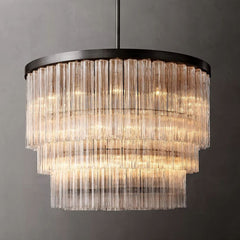 Cielo Three-Tier Round Chandelier 48
