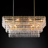 Marignan Three-Tier Rectangular Chandelier 60