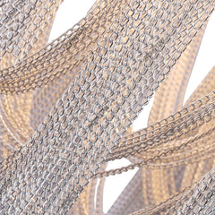 Aurora Luxury Aluminum Chain Tassel Chandelier