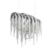 Aurora Luxury Aluminum Chain Tassel Chandelier