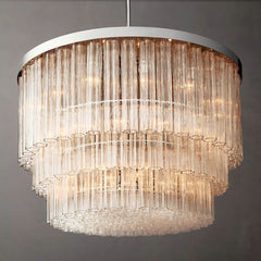 Cielo Three-Tier Round Chandelier 48