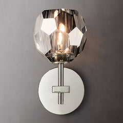 Belle De Crystal Ball Wall Sconce
