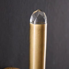 Artemis Torch Crystal Sconce