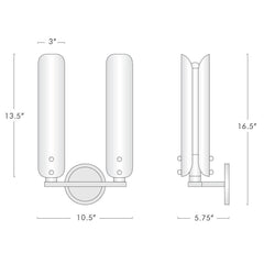 Deborah Double Sconce