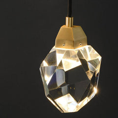 Aurelia Modern Faceted Crystal Wall Sconce