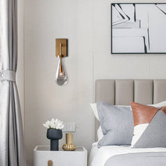 Raindrop Sconce VintageBrass