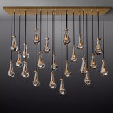 Raindrop Linear Chandelier 72
