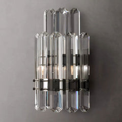 Bonnie Faceted Crystal Sconce