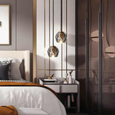 Belle De Crystal 2 Lights Pendant