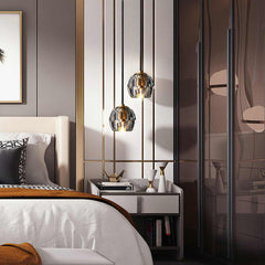 Belle De Crystal 2 Lights Pendant