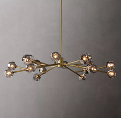 Belle De Crystal Ball Round Chandelier 60
