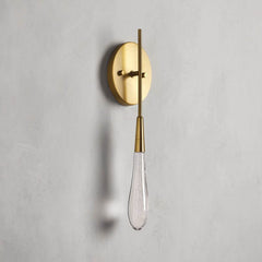 Eilis Rain Crystal Wall Sconce