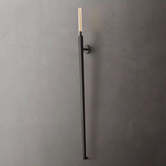 Cannele Outdoor Torch Sconce