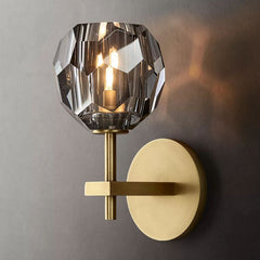 Belle De Crystal Ball Wall Sconce