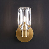 Constantine Crystal Sconce Brass