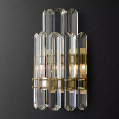Bonnie Faceted Crystal Sconce