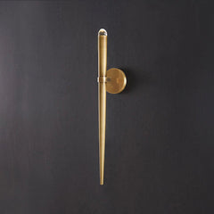 Artemis Torch Crystal Sconce