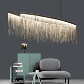 Bunny Dynamic Aluminum Chain Tassel Chandelier