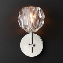 Belle De Crystal Ball Wall Sconce