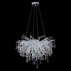 Doris Silver Branch Chandelier Light Fixture