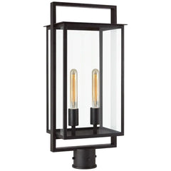 Fenton Rectangular Post Lantern Outdoor Lamp