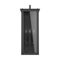 Black Box 36H 4-Light Lantern Wall Sconce Outdoor