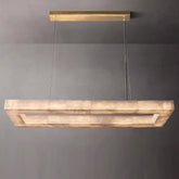 Riveage Rectangular Calcite Chandelier 72