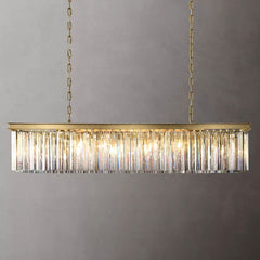 Eloise Modern Crystal Rectangular Chandelier