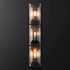 Faceted Crystal Wall Sconce