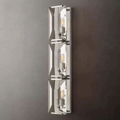 Faceted Crystal Wall Sconce