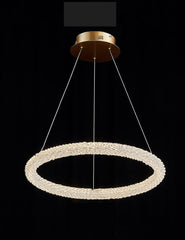 Crystal garland chandelier