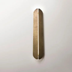 DeCastelli AARE Large LED Wall Light in H8 Brass by Alexander Purcell Rodrigues