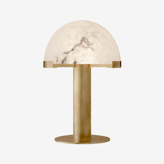 Alabaster Melange Desk Lamp