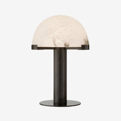 Alabaster Melange Desk Lamp