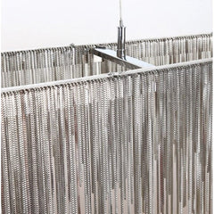 Bunny Dynamic Aluminum Chain Tassel Chandelier