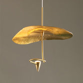 Lotus leaf chandelier