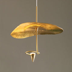 Lotus leaf chandelier