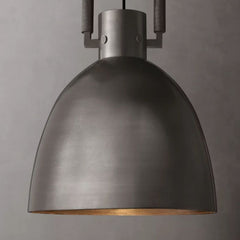 Machinist Metal Cloche Sconce 8