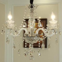 Candlestick Crystal Chandelier