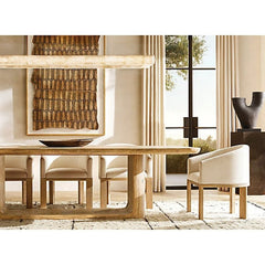 Riveage Rectangular Calcite Chandelier 54