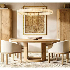 Riveage Calcite Round Chandelier