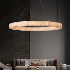 Riveage Calcite Round Chandelier