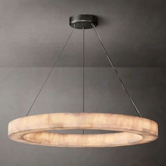 Riveage Calcite Round Chandelier