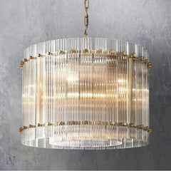 Marcia Glass Round Chandelier D22