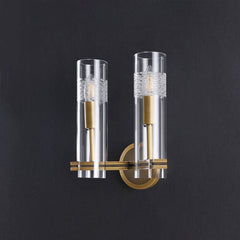 Cynthia Double Sconce Brass