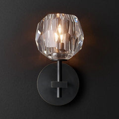 Belle De Crystal Ball Wall Sconce